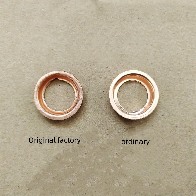 For NISSAN  ALTIMA X-TRAIL QASHQAI TIIDA LIVINA Patrol Y62 NAVARA Oil Pan Drain Screw Gasket  Copper Pad  Original Factory