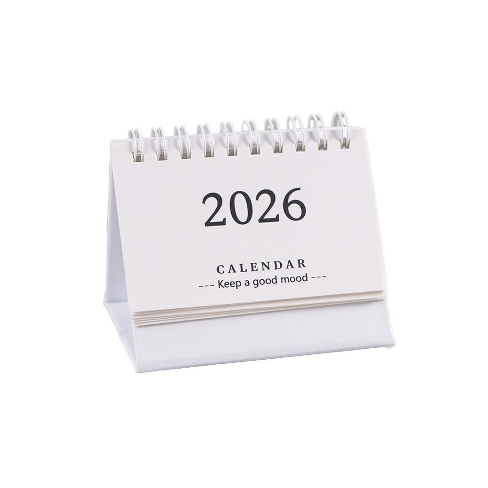 2026 Mini Desk Calendar Large English Calendar Books Annual To Do List Monthly Daily Planner Time Manegement