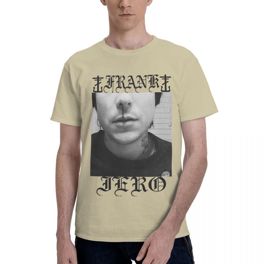 Frank Iero 1 100 Cotton Casual Breathable Confortable Clothes New In Tops And TShirts Tshirts Men