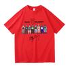 Love 2025 Summer Pure Cotton Men S and Women S 2D Style Graffiti Picture Print Trendy T-shirt Tops with Multiple Styles