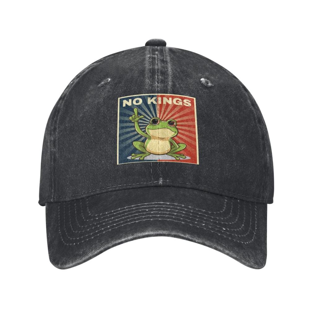Men's And Women's Washed Cotton Baseball Caps With Printed Distressed Soft Top Denim Hats Vintage Hats