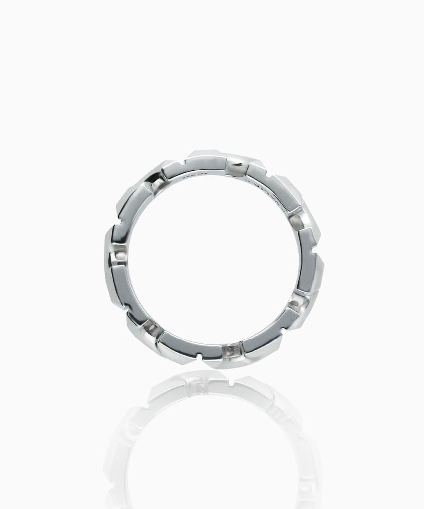Valik [925 Silver] No. 72 Comma Plain Ring