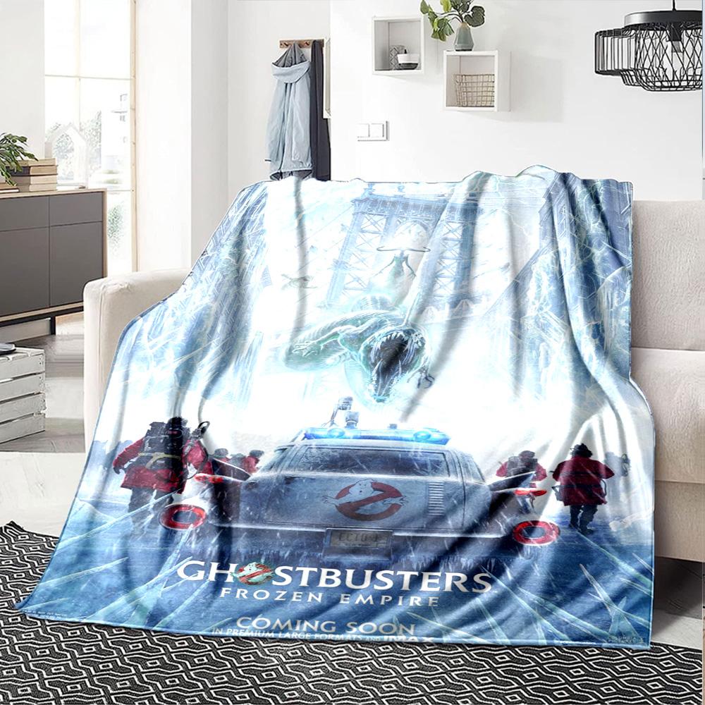 Ghostbusters Blanket Soft Cozy Suitable for Office Bed Livingroom for All Occasions Modern Ideal Gift for Friends Family Couples Picnic