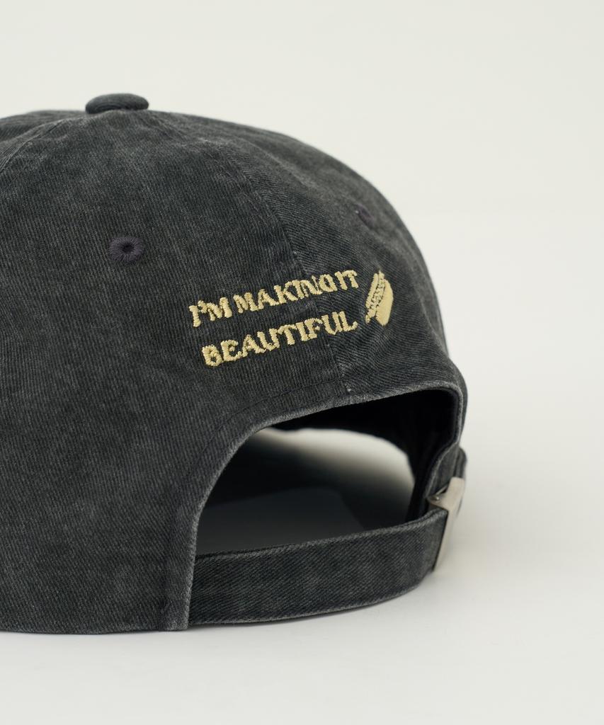Ssettette Vintage 90S Volume Og Logo Cap_Charcoal