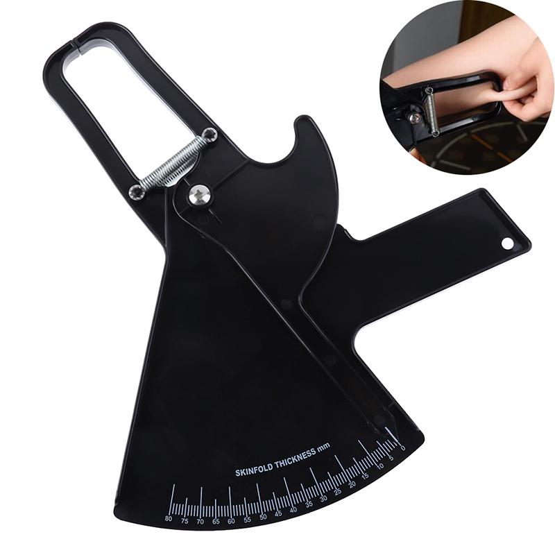 80mm Hautfaltenmesszange Körperfettmesszange Fitness-Tester Analysator Fettmesswerkzeug
