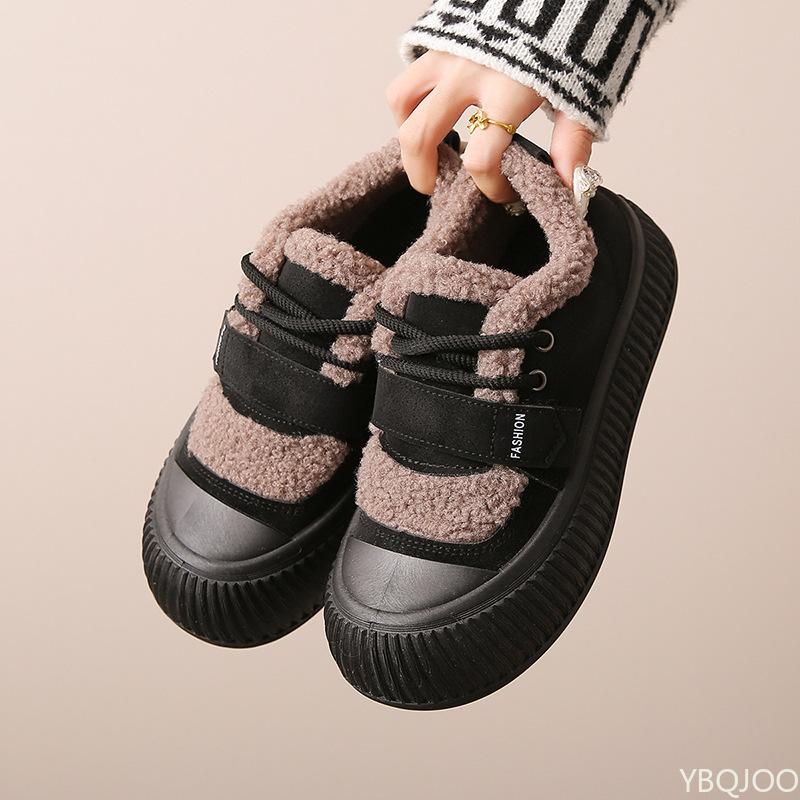 New women's outdoor wear style for autumn winter simple comfortable women's shoes warm cold resistant Daily casual cotton shoes