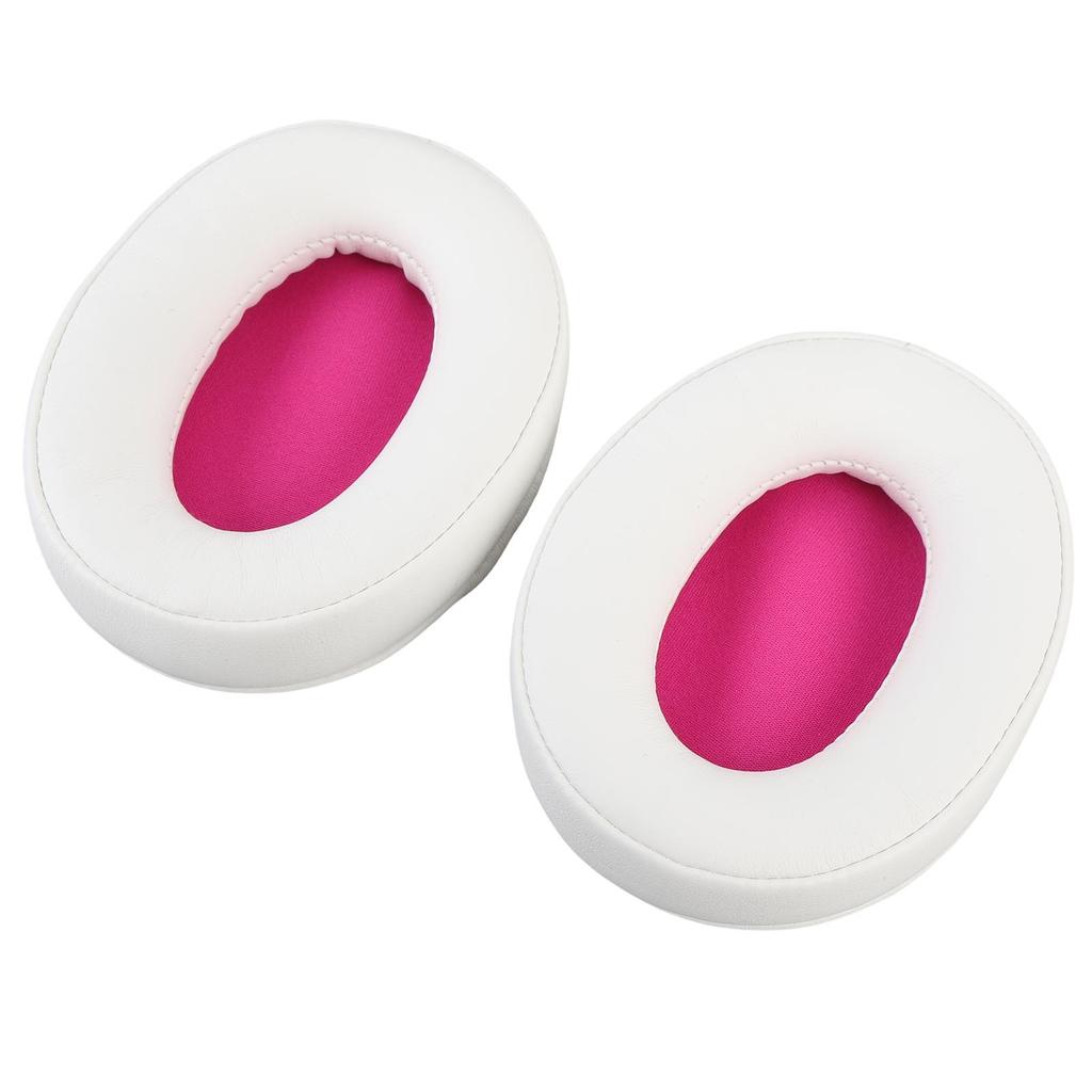 2 Pcs Headphone Ear Pads Comfortable Sound Insulation Protein Leather Headset Ear Cushions for ATH-M50X M40X M30X M50