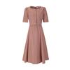 SOUP Square Neck Belted Two-In-One Dress (Sz4Opm2)