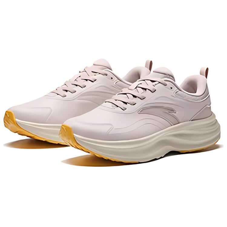 Anta Lightweight Cloud Comfortable Versatile Durable Non-Slip Low-Top Casual Running Shoes Women sneaker Pink 122445506-11