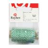 3 ficelles bicolore vert-blanc 35 m x Ø 1 mm