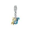 Ocean Charm S925 Sterling Silver Beads Fashion Diy Jewelry Silver Accessories