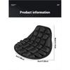 SEAMETAL Motorcycles Seat Cover Cushion Black EVA Foam Soft Comfortable Seat Cushion Universal for Motorbike Electric Bike
