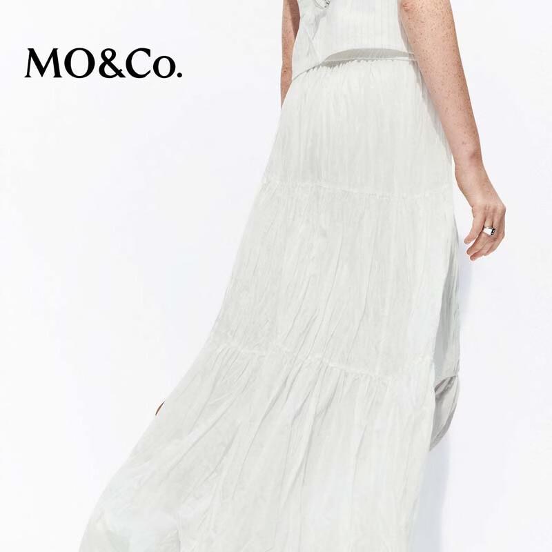 MO&Co. Women's Ruffled Tiered Skirt