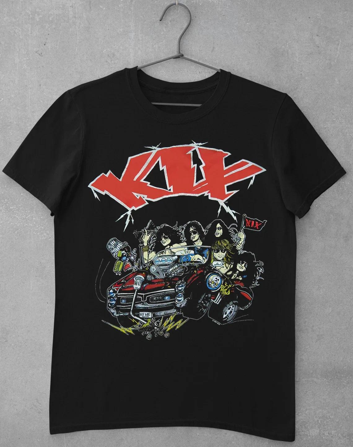 Vtg Kix Band Tour Concert Heavy Cotton Back Shirt Unisex S-5XL TR904 XXL