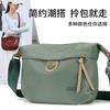 Ein-Schulter-Diagonal-Tasche, Modische einfarbige Ein-Schulter-Umhängetasche, Lässiger ausländischer Stil, Große Kapazität Business-Pendler-Damen-Tasche