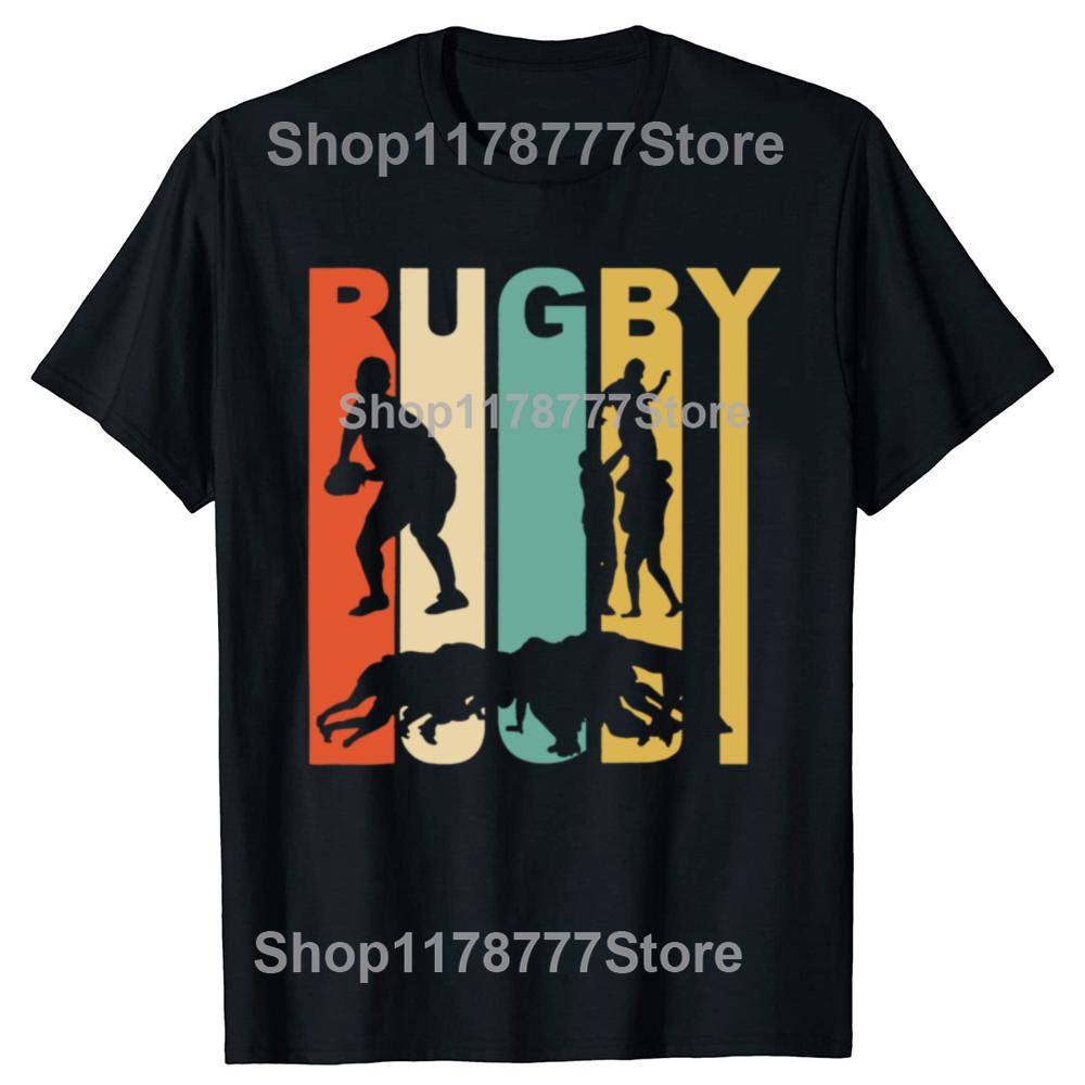 Funny Vintage 1970 Style Rugby T Shirts Summer Style Graphic Cotton Streetwear Short Sleeve Birthday Gifts Tshirt Unisexs Clothing
