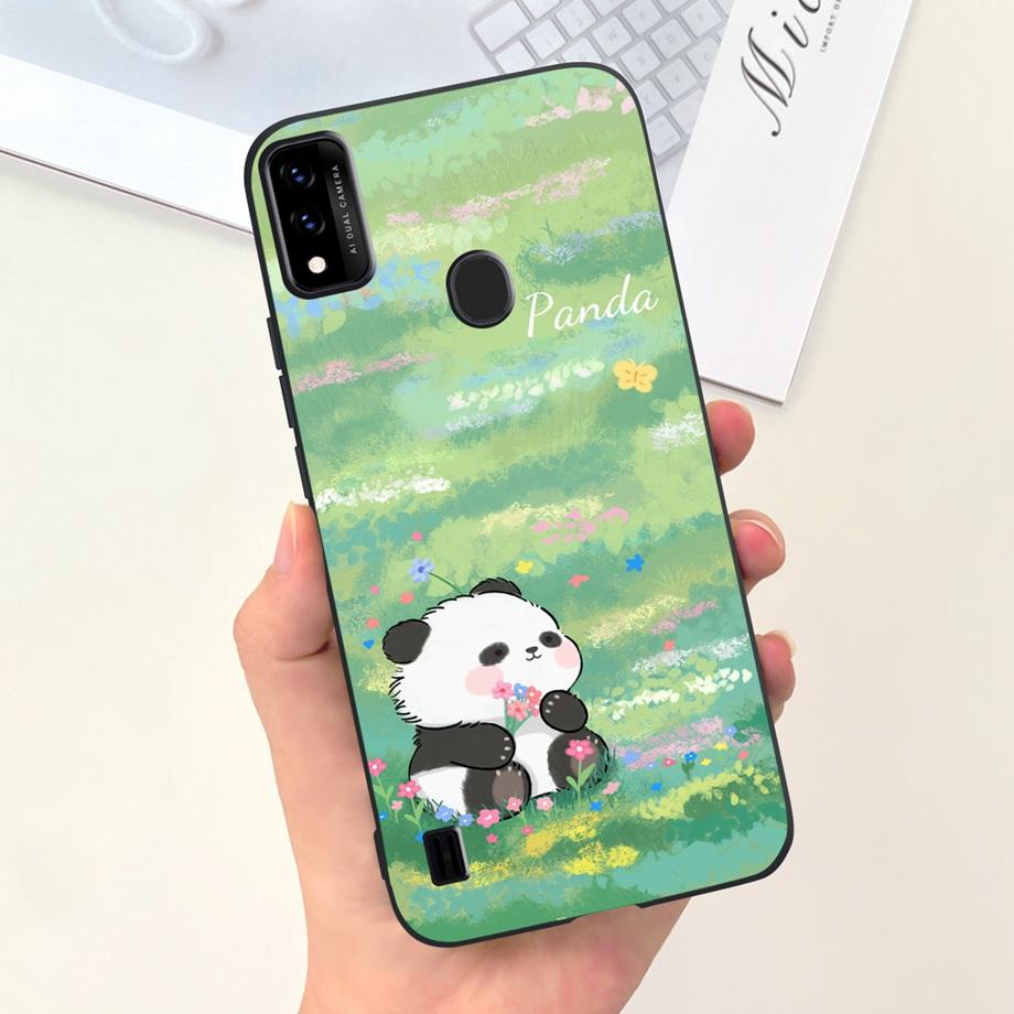 For ZTE Blade A51 A71 2020 Phone Case ZTE Blade A7020 A7s Back Cover Stylish Pattern Soft Silicone TPU Coque Funda Panda Housing