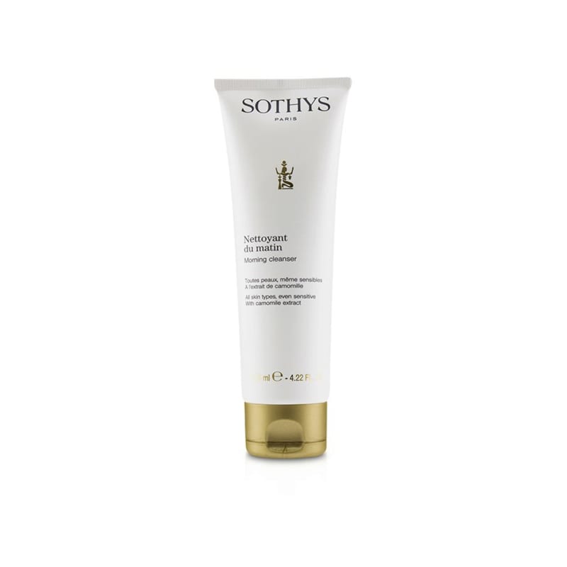 Sothys Morning Cleanser for All Skin Types, Including Sensitive Skin, with Chamomile Extract, 125ml