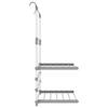 Balcony Clothes Dryer 54 X 25 X 42 Cm Aluminum