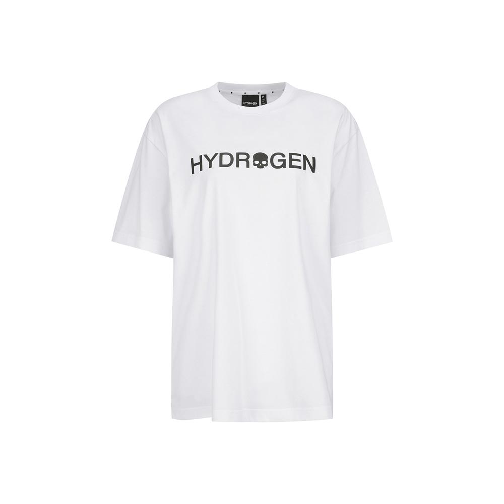 HYDROGEN Uni Basic Big Logo Short Sleeve Round Neck