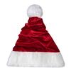 Christmas Santa Hat With Polyester Velvet For Festive Stage Wear