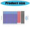 30/45Pieces Erasable Pen Refills Set with Eraser Colored Gel Pen Refills 0.5mm Fine Tip For School Office Supplies