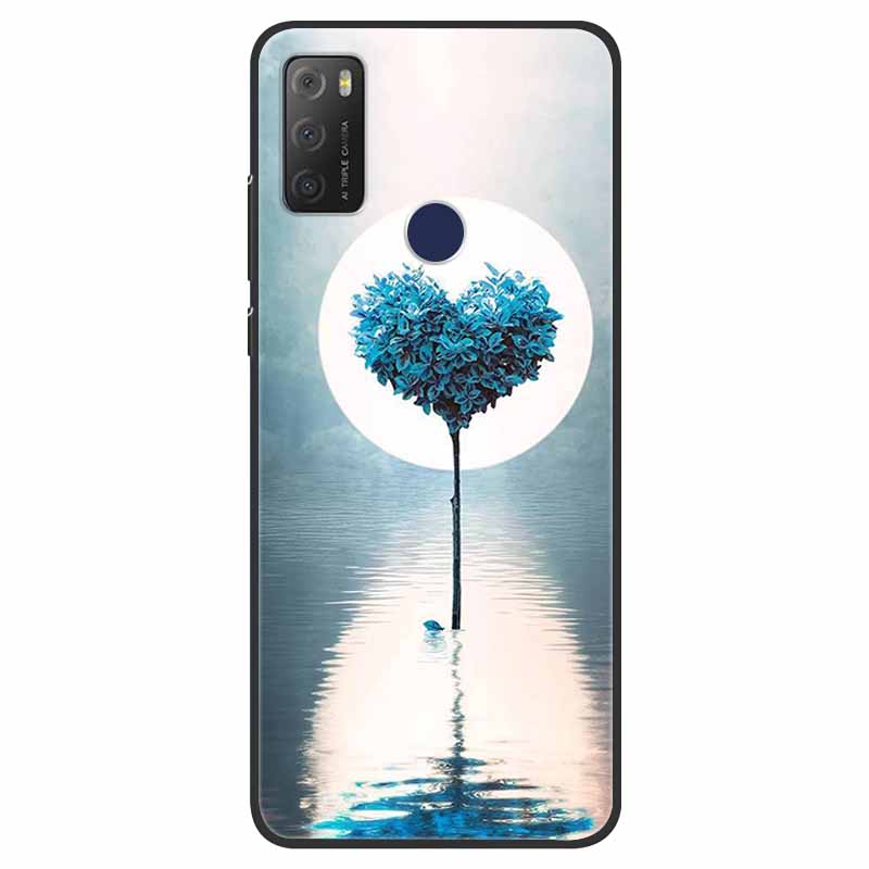 For TCL 20Y Case Shockproof Silicone Soft Phone Back Cover For TCL 20E 6125F Case TPU Bumper Coque For TCL20Y TCL20E 20 Y Funda