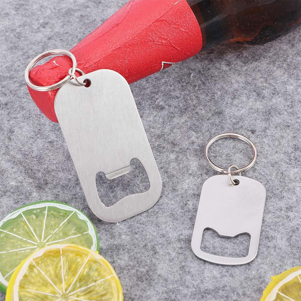 Creative Outdoor Picnic Dinner Travel Jar Party Bottle Openers Beer Opener Bar Tools Keychain