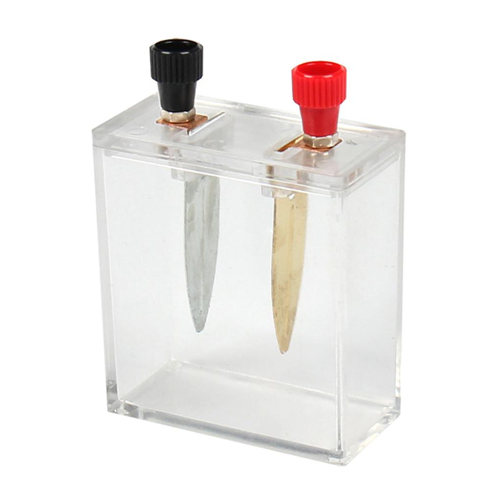 Educational Saltwater Battery Science Experiment Device for Classroom Labs Demonstrating Experiment on Power Generation