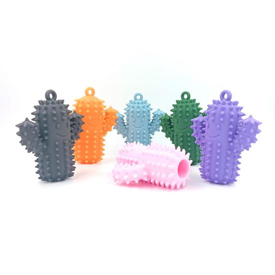 Pichlavý silikonový kaktus Fidget hračka pro úlevu od stresu Usmívající se kaktus Klíčenka Přenosná cestovní Texturovaný kaktus Pomůcka pro bolest Stimmingová pomůcka Senzorická hračka