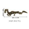 Chinese Zodiac Sign Dragon Flying Desk Decoration Dragon Bronze Antique Decoration Tea Pet Crafts Collection