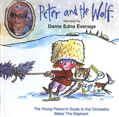 CD DAME EDNA EVERAGE - Peter And The Wolf 8554170 Naxos 1997 Germany Classical Used