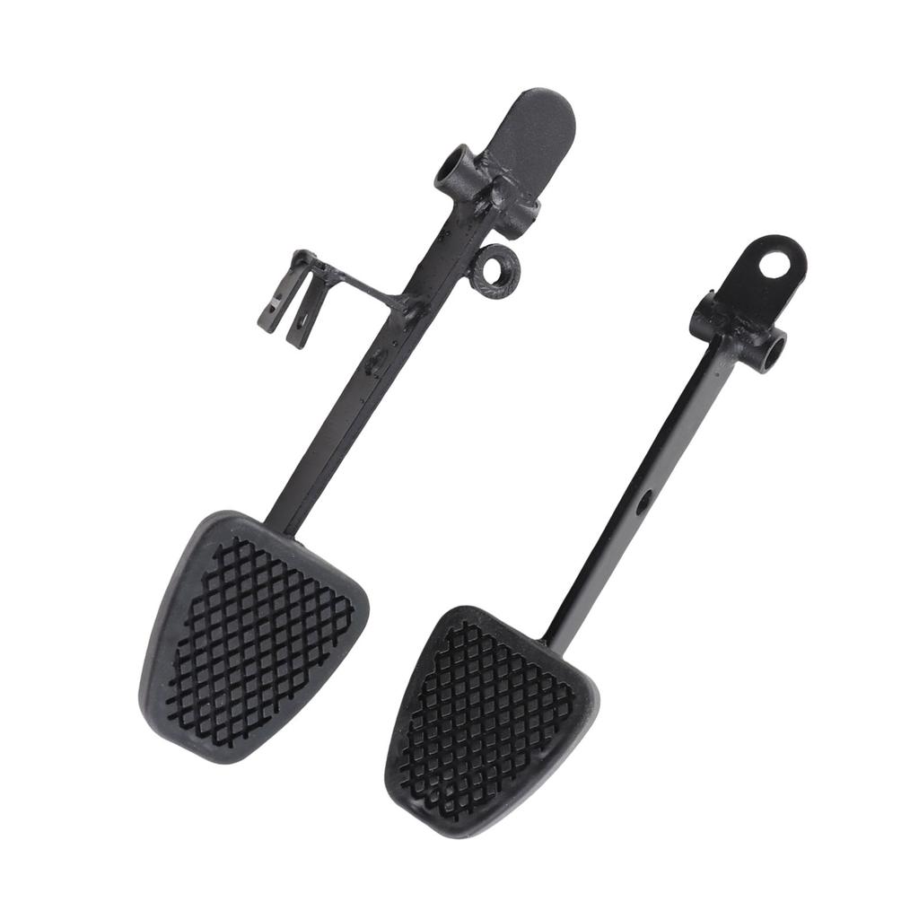 2pcs Brake Throttle Pedals Car Accelerator Pedal Nonslip Foot Rest for Go Kart UTV ATV Quad