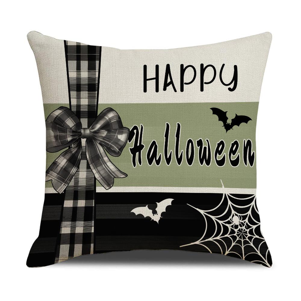 Autumn Halloween Ghost Pillow Case Living Room Seat Cushion Harvest Decoration Sofa Pillow