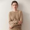 Lekasha Women's Soft Cashmere Round Neck Wool Knit Sweater