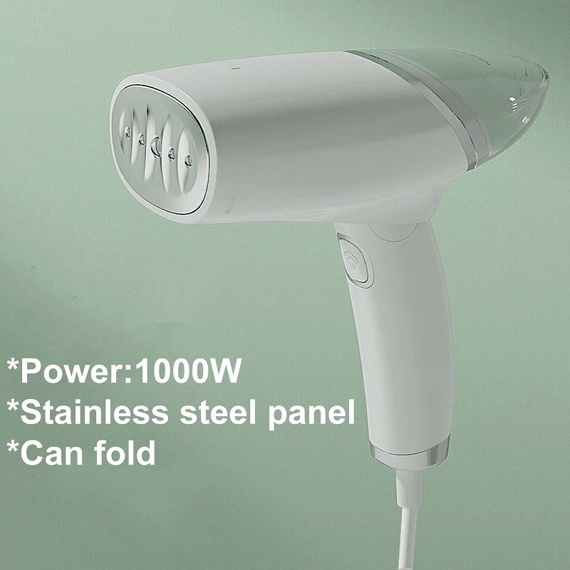 Складной паровой утюг Отпариватель для одежды Портативный ручной утюг Маленький бытовой отпариватель для глажки одежды Путешествия 1000 Вт US