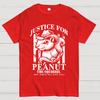 Justice For Peanut The Squirrel This World Has Gone Nuts Cotton Summer Casual Cool Loose T-Shirt