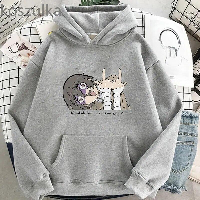 Bungo Stray Dogs Chuuya Nakahara Mikiny Anime Potisk Mikiny Muži Ženy Módní mikiny Pulovr Unisex mikina oversized