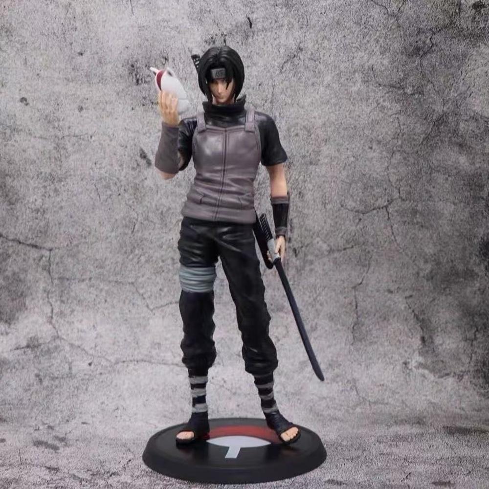 28CM Uchiha Itachi Figure Anime NARUTO Crow Shippuden Animation Model Toy Gift Collection Decoration Ornaments Artwork PVC