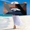 Denver Broncos Druck Strandtuch, Großes Weiches Schnelltrocknendes Handtuch für Strand Camping Schwimmen