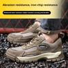 Anti-puncture Safety Shoe with Steel Toe Cap Anti-slip Work Shoes Light Work Sneakers Construction Shoes Safety Boots for Man