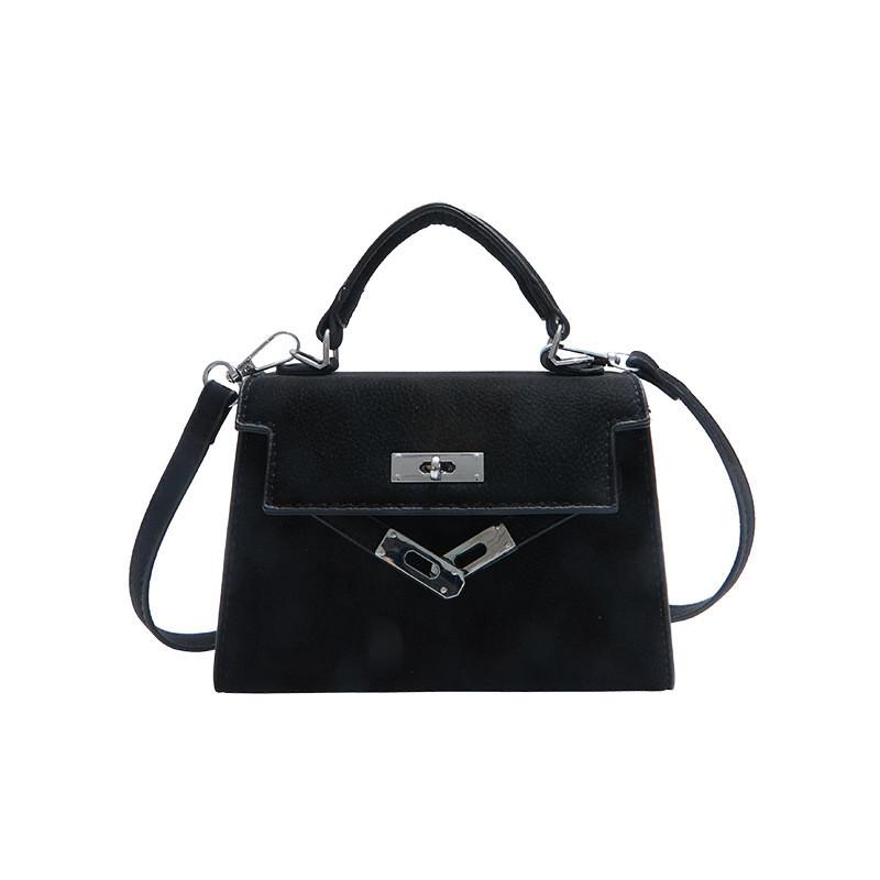 Solid Colored Square Single Shoulder Crossbody Bag Women Handbag Fashion Gift