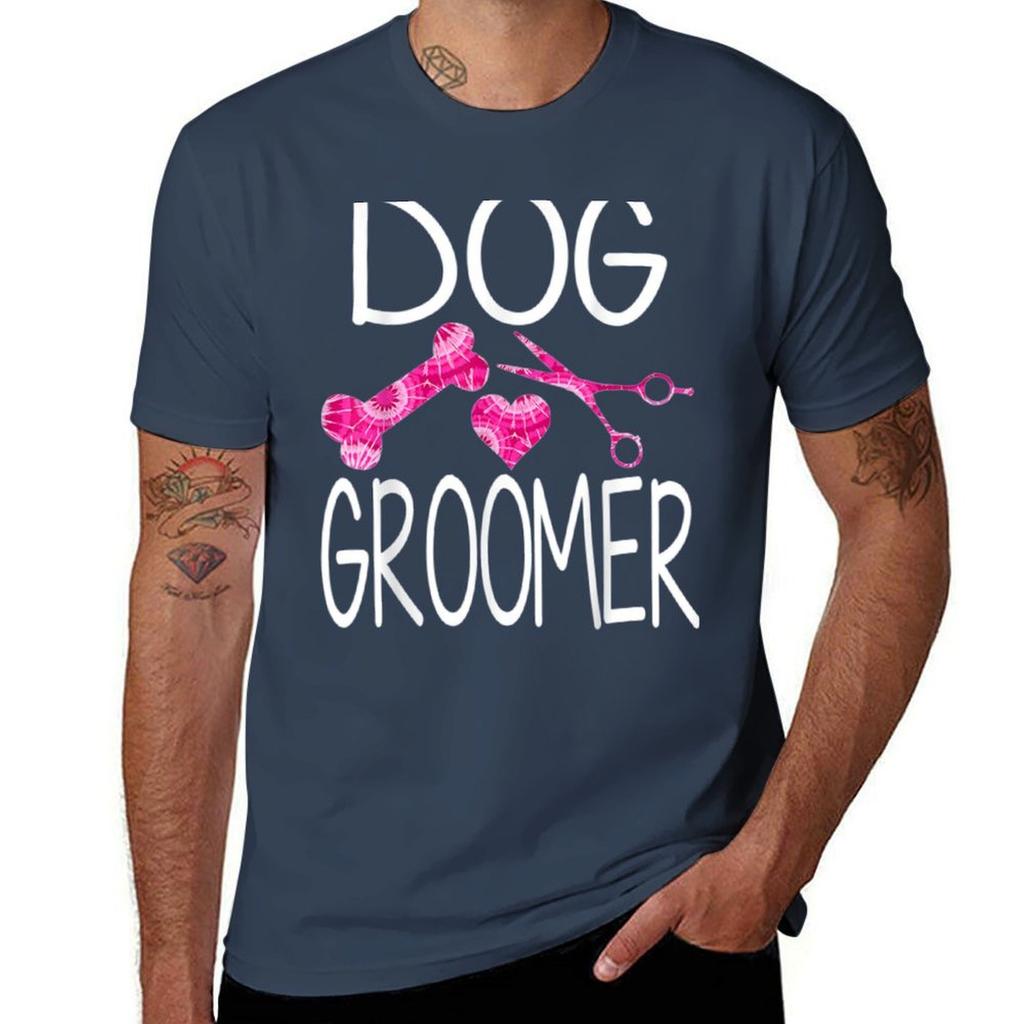 Dog Groomer Shirt Cute Dog Pet Grooming Gift Tshirt Tshirt Thanksgiving Day Tee Top