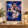 Jude Bellingham Diamond Painting Kit 5D Full Drill DIY Diamond Mosaic Wall Art Home Decor