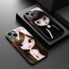 Bl-ytheS Cute Doll Fashion Design Phone Case For iPhone 13 12 X XS MAX Pro Max 16 15 11 14 Pro Max Shockproof Matte Cover