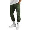Pantaloni da Lavoro da Uomo con Coulisse e Tasche Multiple, Pantaloni Lunghi Casual