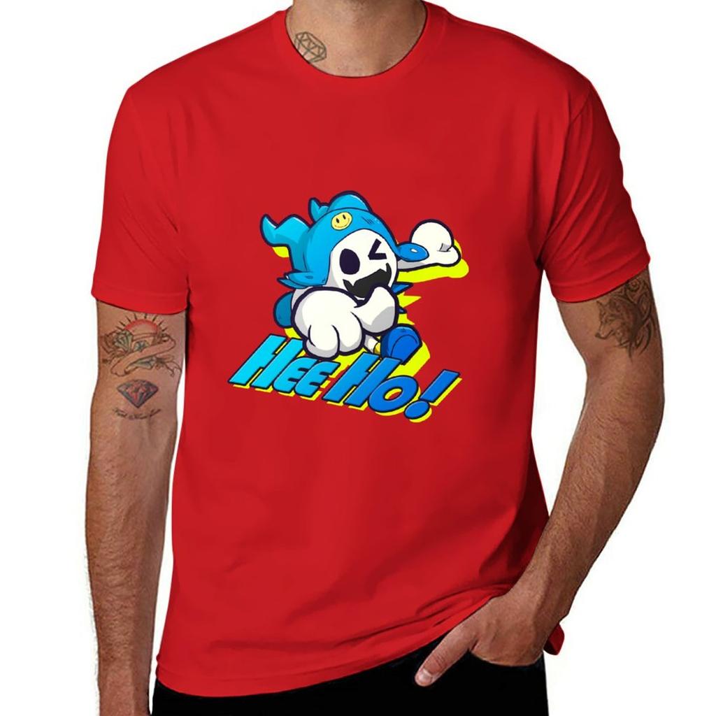 Hee Ho TShirt sweat summer top plus size tops mens white t shirts