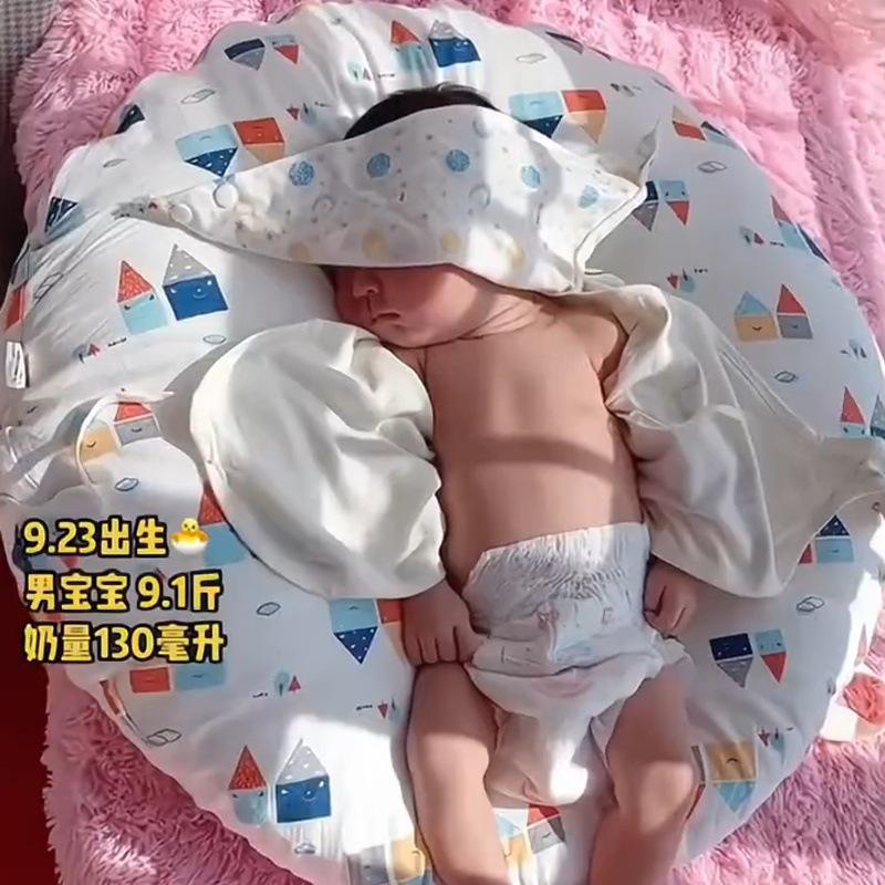 Baby Anti-Spuck-Up Slope Stillkissen 2-in-1 Kissen Anti-Kolik Milch Reflux Ersticken Neugeborenen Slope Kissen