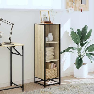 Bookshelf Sonoma Oak 33.5 X 33 X 107.5 Cm Particleboard