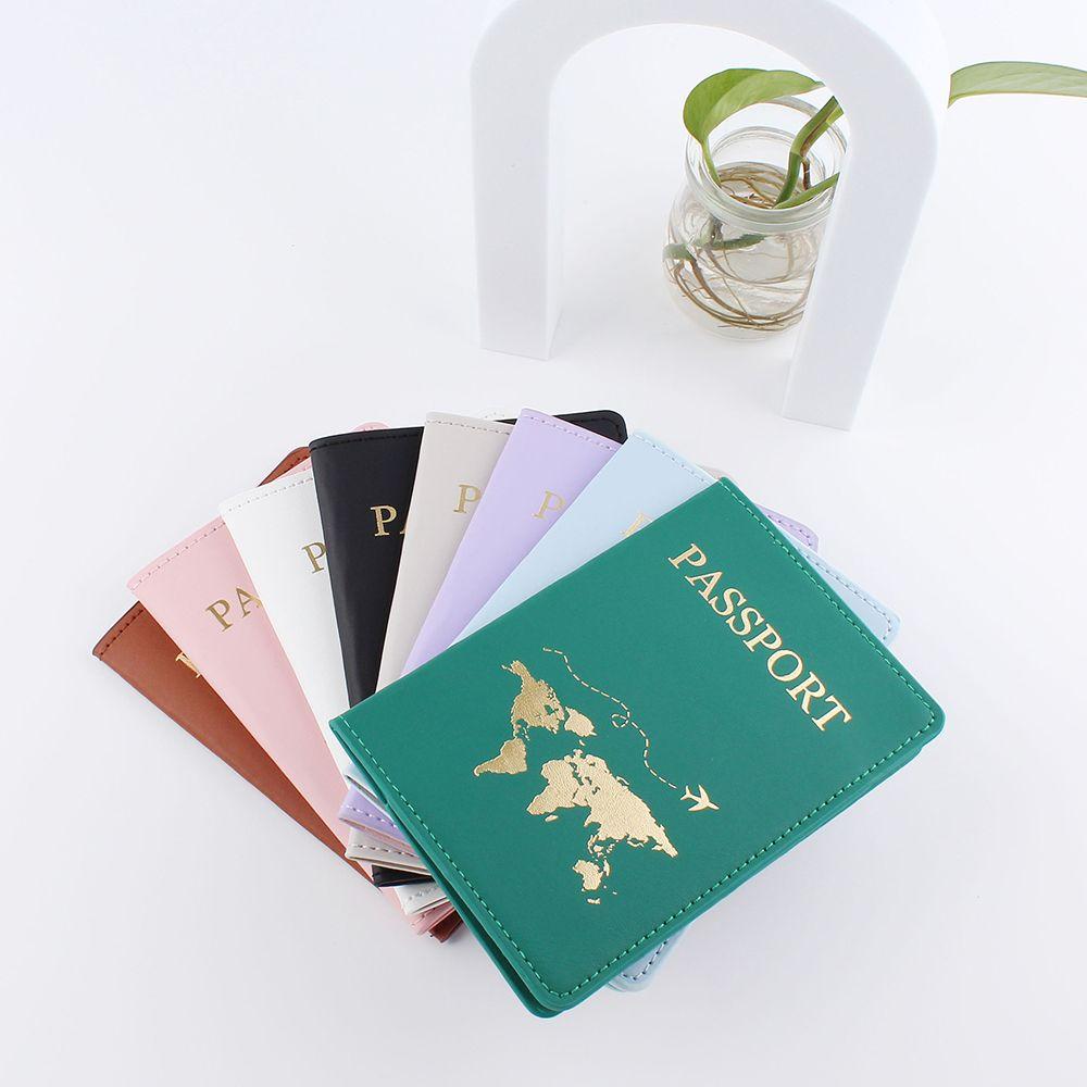 

Stylish For travel PU leather couples ID package Passport case ID holder Card package